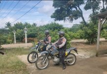 Antisipasi Ganguan Kamtibmas, Sat Sabhara Polres Lampung Utara Gelar Patroli Bermotor