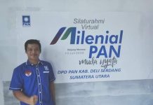 Iman Nur Rambe kader PAN Milenial Kabupaten Deliserdang
