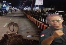 Warga Banjar Agung Sesalkan Jalan Yang Rusak Usai di Perbaiki