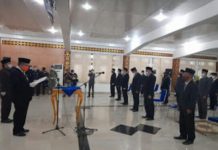 49 Pejabat Administrator Eselon III dan IV Lampung Utara di Sumpah