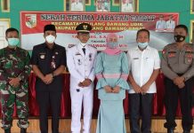 Iwan Setiawan.,SH, MH, Resmi Jabat Camat TBU Tubaba