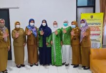 Pimpinan Wilayah (PW) Fatayat Nahdatul Ulama (NU) Lampung audensi ke Dinas Pemberdayaan Perempuan dan Perlindungan Anak (PPPA) Lampung