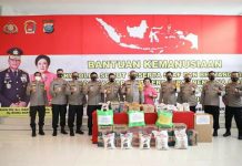 Kapolda Sumut Serahkan Bantuan Kemanusiaan Secara Simbolis