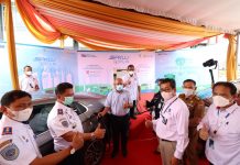 PLN UID Lampung Launching SPKLU di Tol Bakauheni – Terbanggi