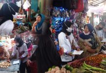 RPA Bandar Lampung Lakukan Assessment Pedagang Pasar Perempuan