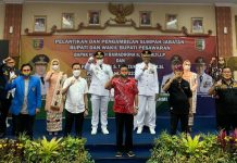 Sah, Dendi Ramadhona Pimpin Kembali Kabupaten Pesawaran