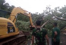 Prajurit Puslatpurmar 8 Teluk Ratai Dengan Sigap Bantu Masyarakat