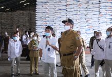 Gubernur Arinal Kunjungi Gudang Bulog Kanwil Lampung di Campang Raya