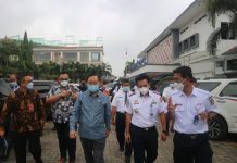 Tamanuri kunjungi Stasiun Kereta Api Tanjung Karang