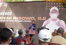 Anggota DPRD Provinsi Lampung Deni Ribowo Selengarakan Kegiatan Reses