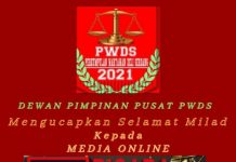 Ucapan Anniversary dari pimpinan dan pengurus DPP PWDS untuk media bicara Indonesia