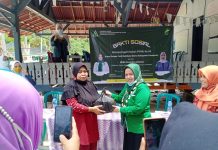 PC IPPNU Gandeng Anggota DPRD Lampung Gelar Bakti Sosial