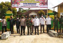 Tiyuh margodadi Diresmikan Jadi Kampung Tangguh Nusantara