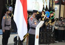 19 Pati Polri Serah Terima Jabatan dan Kenaikan Pangkat