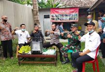 Tiyuh kartaharja Resmikan Menjadi Kampung Tangguh Nusantara