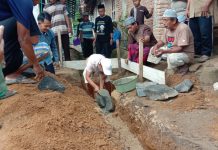 Ponco Nugroho Letakkan Batu Pertama Pembangunan Mushola Di Ponpes Tubaba Darussalamah