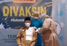 Puluhan Pejabat Pemkab Lampura Divaksin Covid-19