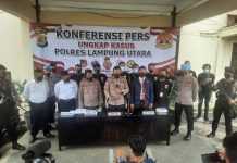 Tekab 308 Polres Lampung Utara Lumpuhkan Tersangka Spesialis Curanmor Lintas Provinsi