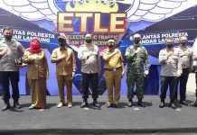 Irjen Pol Hendro Sugiatno Launching ETLE di Mapolresta Bandaralampung