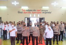 Kapolda Lampung Resmikan Lapangan Tembak 99 Shooting Range