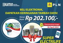 PLN Berikan Paket Tambah Daya Super Hemat Untuk Pelanggan Rumah Tangga dan UMKM