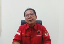 Ketua DPRD Provinsi Lampung Hadiri Peringatan Hari Jadi PDI Perjuangan