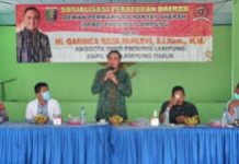 Garinca Reza Pahlevi Gelar SosPer Nomor 3 Tahun 2021