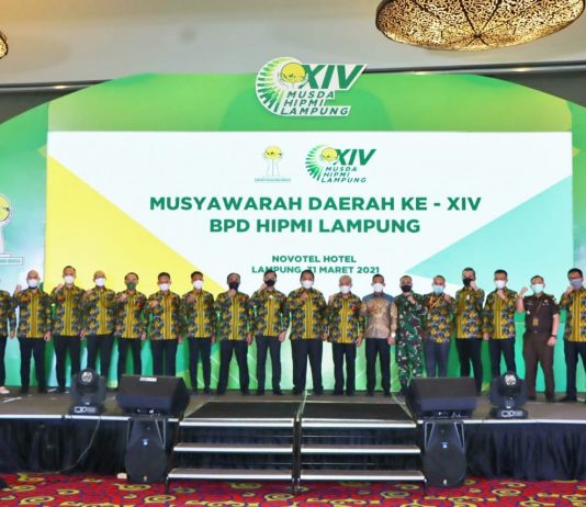 Gubernur Arinal Djunaidi Buka Musda XIV BPD HIPMI Lampung