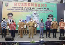 Gubernur Arinal Buka Musrenbang Provinsi Lampung Tahun 2021