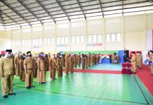 Bupati H Ashari Tambunan,Lantik 276 Pejabat Fungsional Kepala Sekolah,Pengawas Dan Penilik