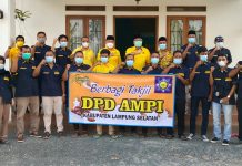 DPD AMPI Kabupaten Lampung Selatan Bagikan Takjil