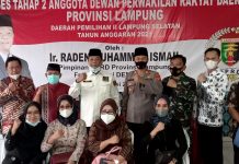 Reses II, Raden Muhammad Ismail, Serap Aspirasi Masyarakat Kecamatan Katibung