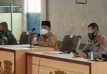 Hi. Budi Utomo, S.E., M.M., Pimpin Rapat Koordinasi