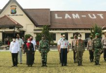 Hi. Budi Utomo, S.E., M.M., Hadiri Apel Operasi Ketupat Krakatau 2021