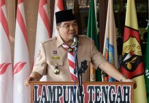 H. Musa Ahmad : Saya bangga dengan prestasi gerakan pramuka di Lampung Tengah