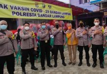 Biddokes Polda Lampung Gelar Suntik Vaksin Covid19