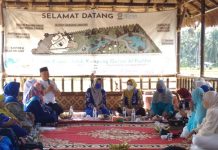 Nanda Indira Dendi Hadiri Acara Halal Bi Halal