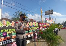 Kapolres Tubaba Pimpin Upacara Kenaikan Pangkat 15 Personel
