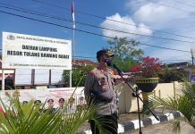 Polres Tulang Bawang Barat Gelar Apel Aman Nusa ll Krakatau Dalam Penanganan Covid-19