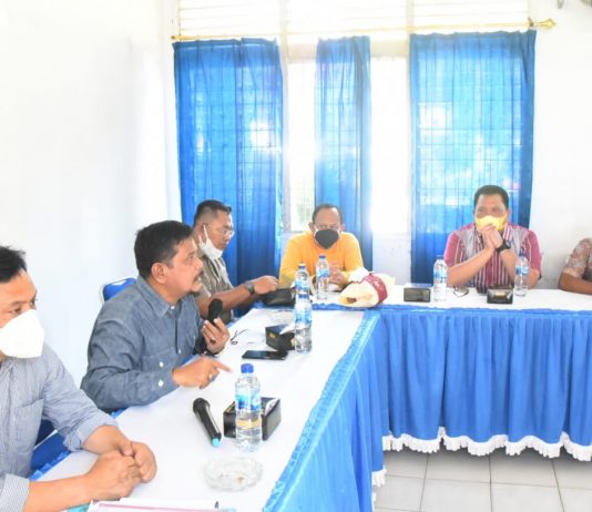 Sekda Darwin Zein Pimpin Diskusi Dan Evaluasi Kasus Covid-19 Di Dua Kecamatan