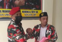 Mulyadi Resmi Nakhodai LMP Kota Bandar Lampung Periode 2021-2024