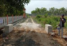Tiyuh Sumberejo Melaksanakan Program Pembangunan Gorong – gorong