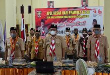 dr. Ardito Wijaya Hadiri Acara Apel Besar Hari Pramuka ke – 60