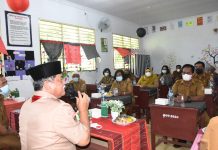 Wabub DS Tinjsu Pembelajaran Tatap Muka Terbatas Di SMP Negeri 4 Tanjung Morawa