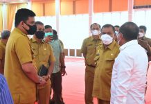 Bupati DS Hadiri Rapat Rencana Pembangunan Infrastruktur Medan-Deli serdang