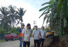 BMBK Provinsi Lampung Maksimalkan Perbaikan Jalan Utama