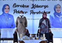 kornelia Umar Sambut Kunjungan Kerja Ketua TP-PKK Provinsi Lampung