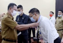Sekdaprov Fahrizal dan Jajaran Kemendagri Beri Materi Diklat Pengawas dan Penyelenggaraan Urusan Pemerintah di Daerah