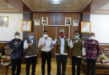 Musa Ahmad Audiensi Bersama Direktur Pemulihan dan Peningkatan Fisik