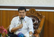 MUSA AHMAD MELAKUKAN AUDIENSI BERSAMA DIREKTUR PEMULIHAN PENINGKATAN FISIK